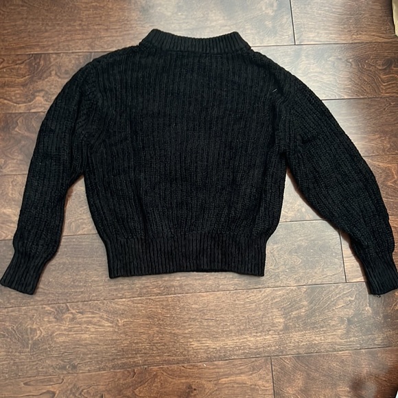 XS Black Wilfred Black Crewneck Sweater - Picture 3 of 3